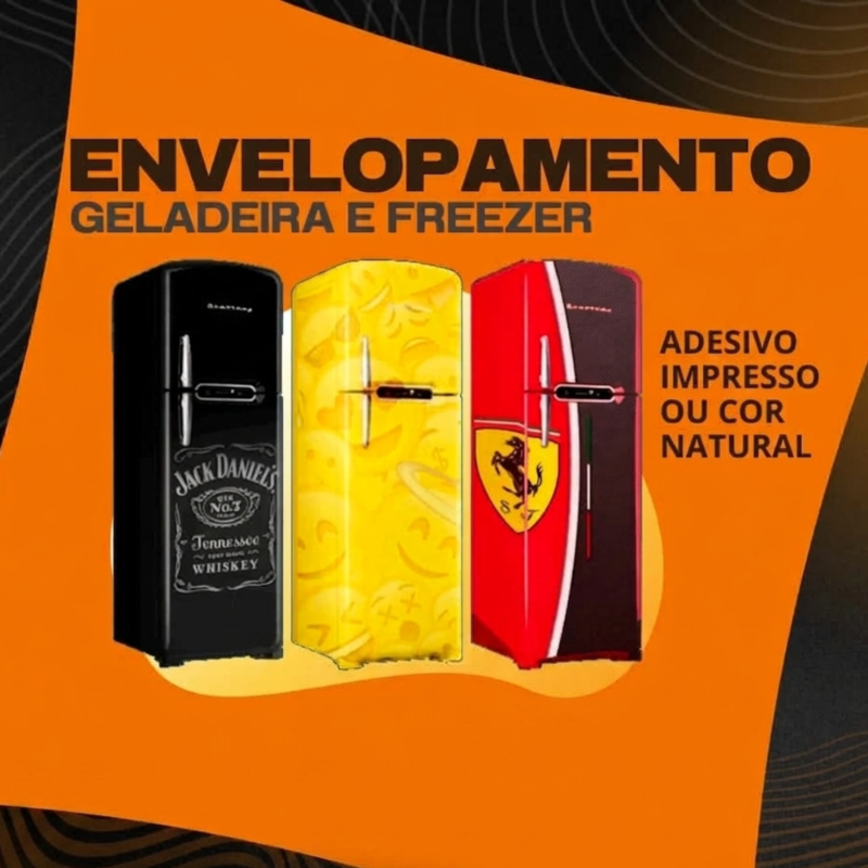 Envelopamento Geladeira e Freezer