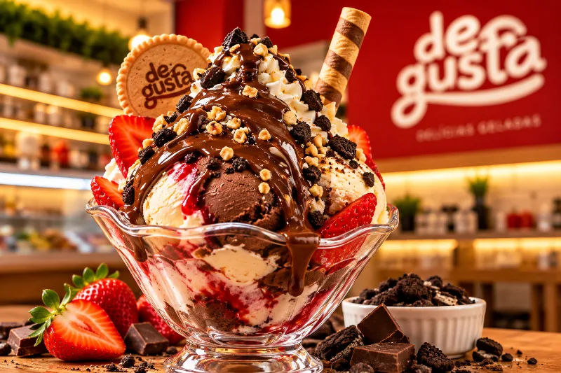 Taça Degusta 🍨