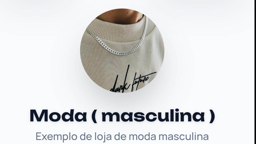 Lojas de moda masculina