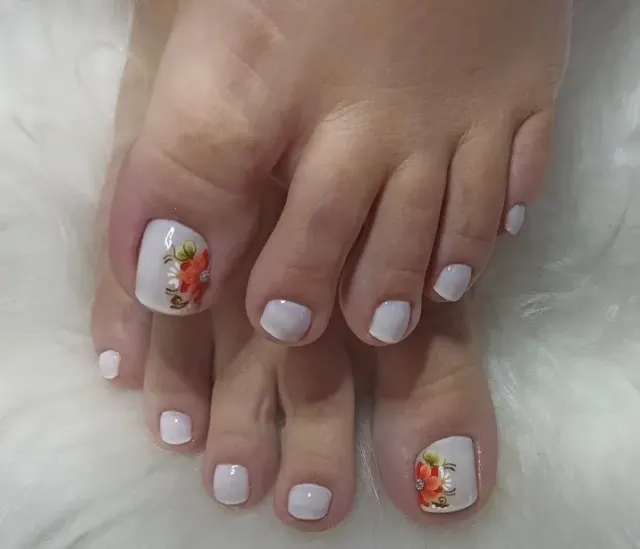 Unhas Pés Primavera