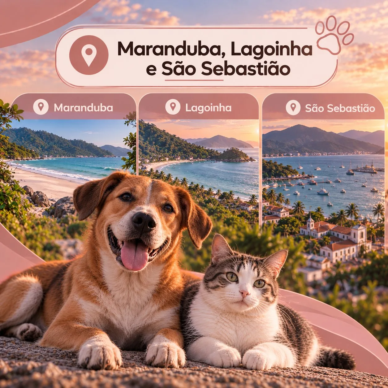 Maranduba, Lagoinha e São Sebastião