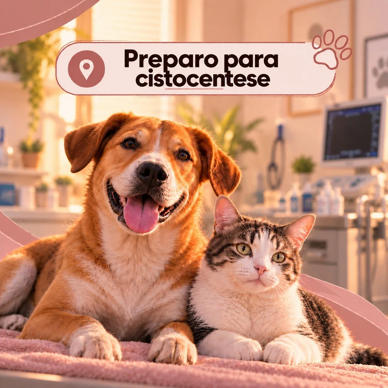 Preparo para cistocentese