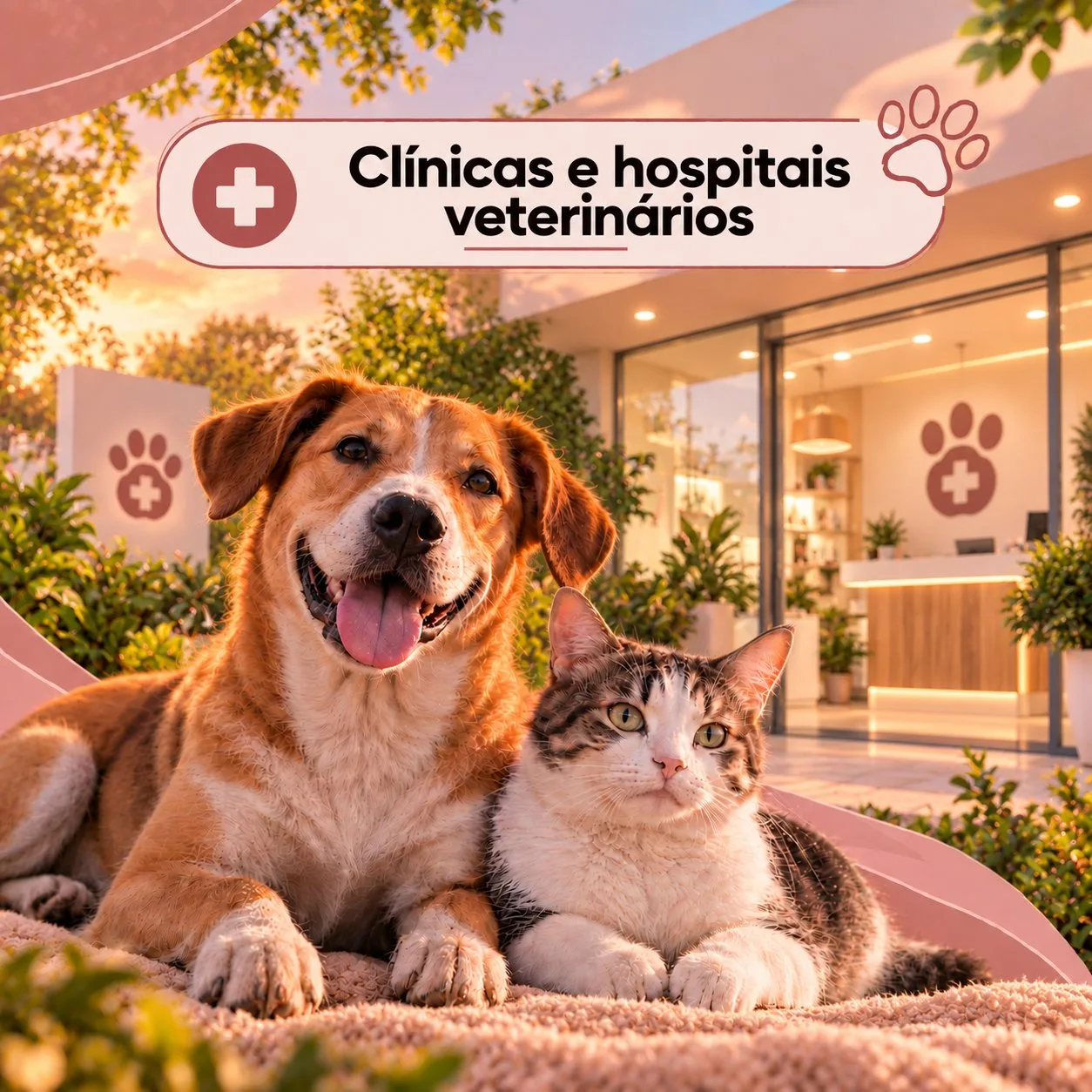 Clínicas e hospitais veterinários