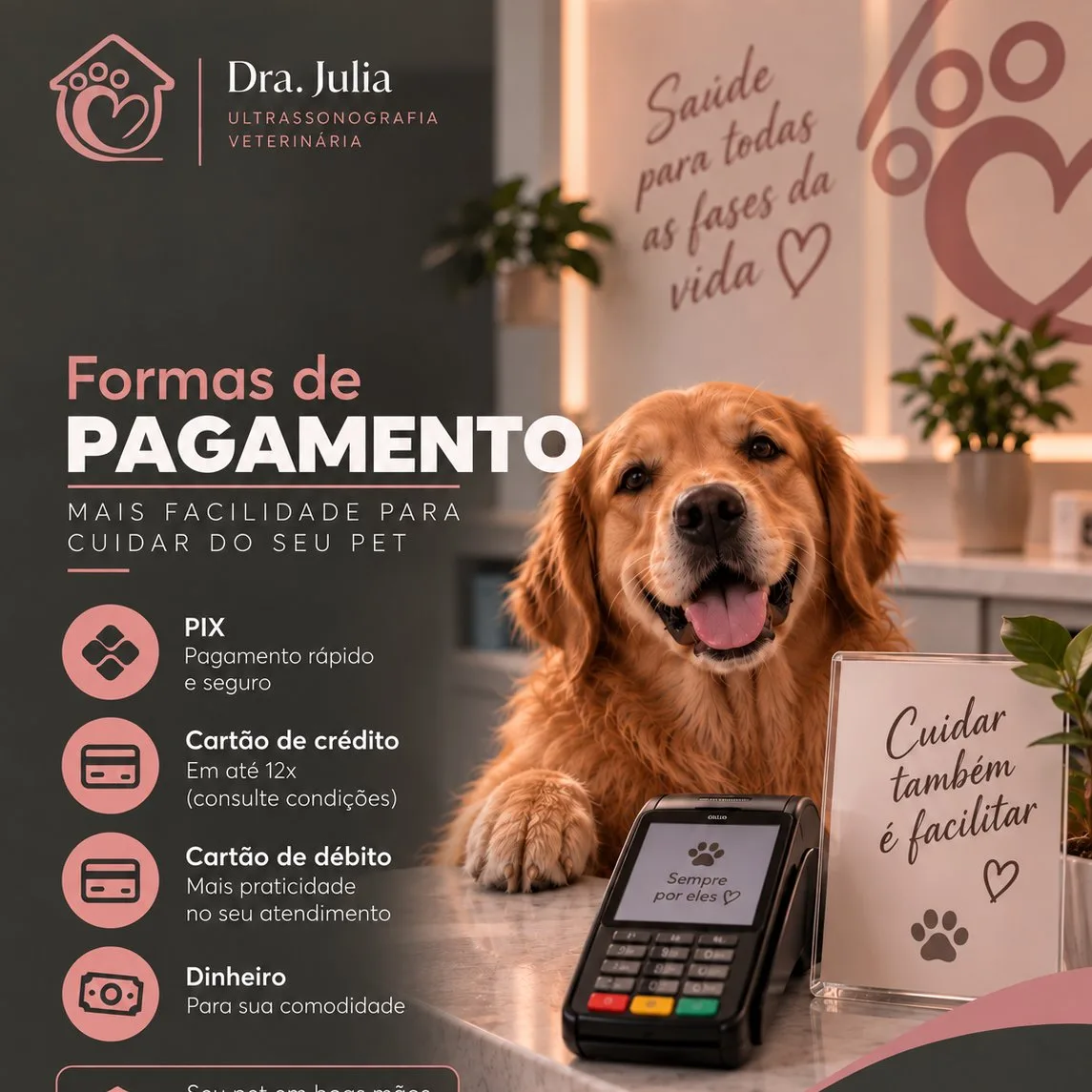 Formas de pagamento