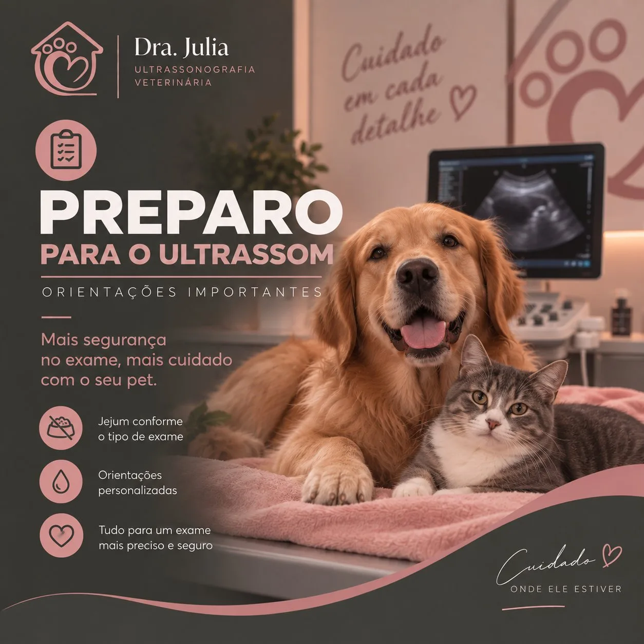 Preparo para o ultrassom