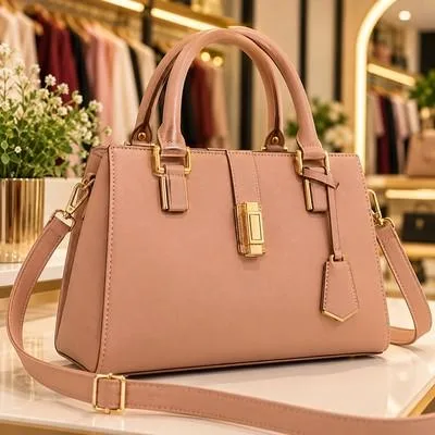 Bolsa Estruturada Marrom