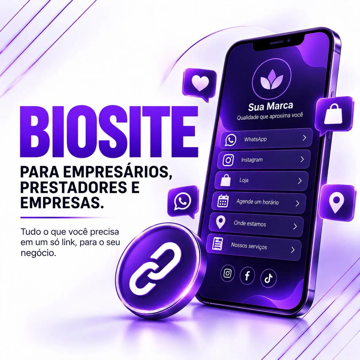Criação de Bio Site
