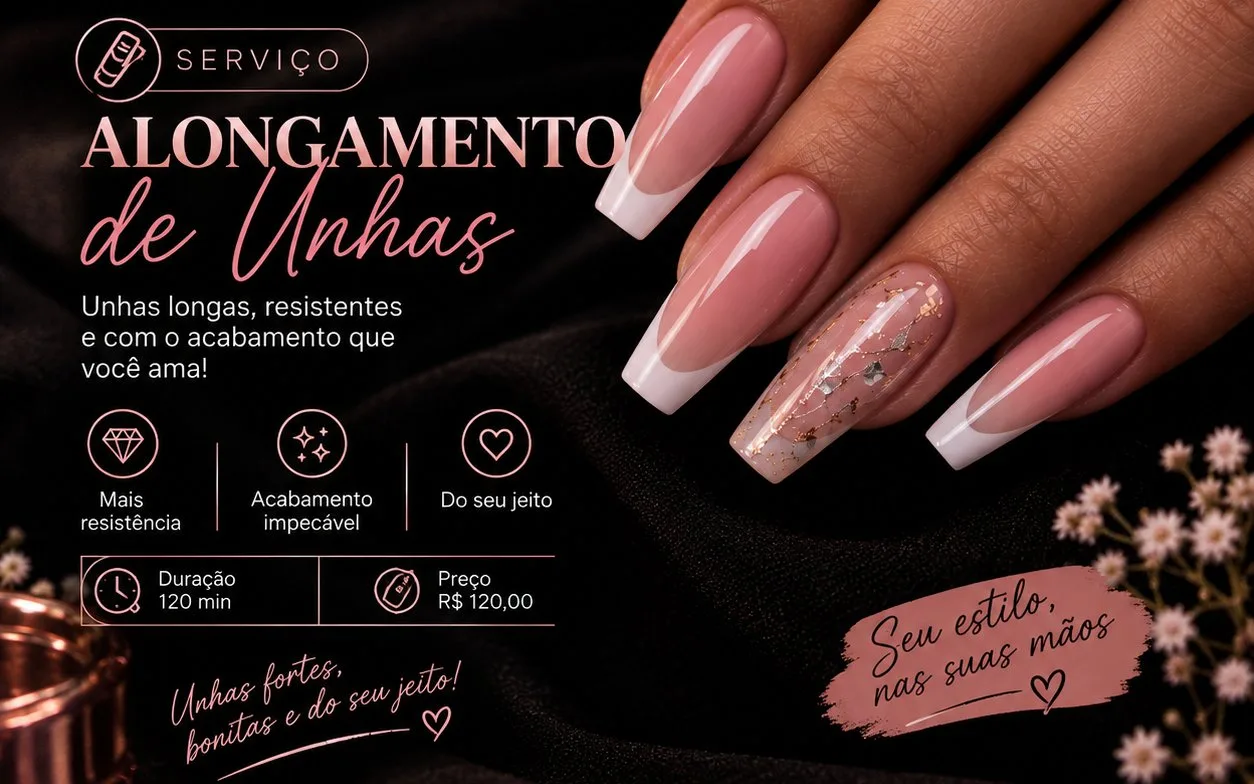 Alongamento de Unhas