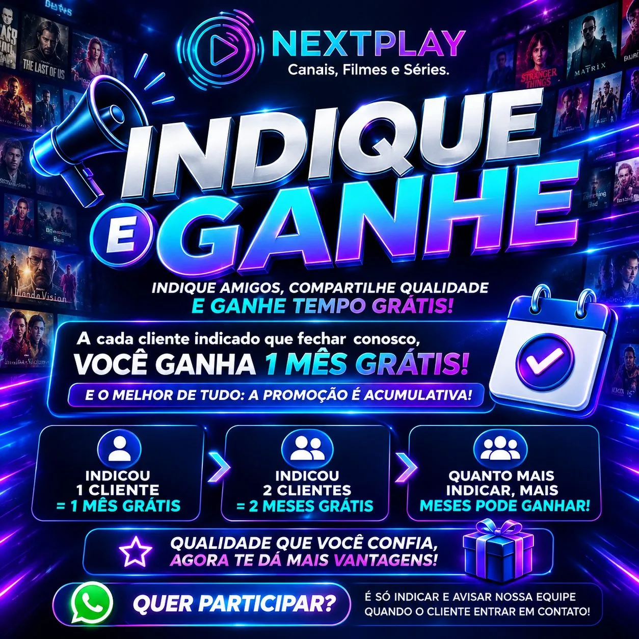 Indique e ganhe