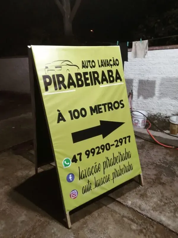 Cavalete de propaganda