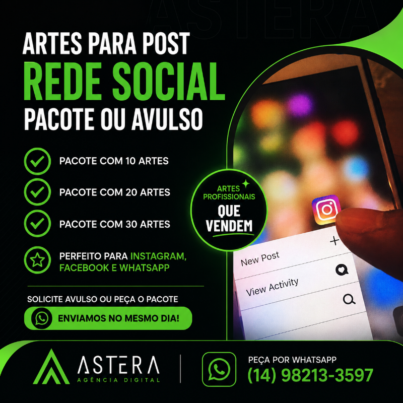 ARTES PARA REDES SOCIAIS