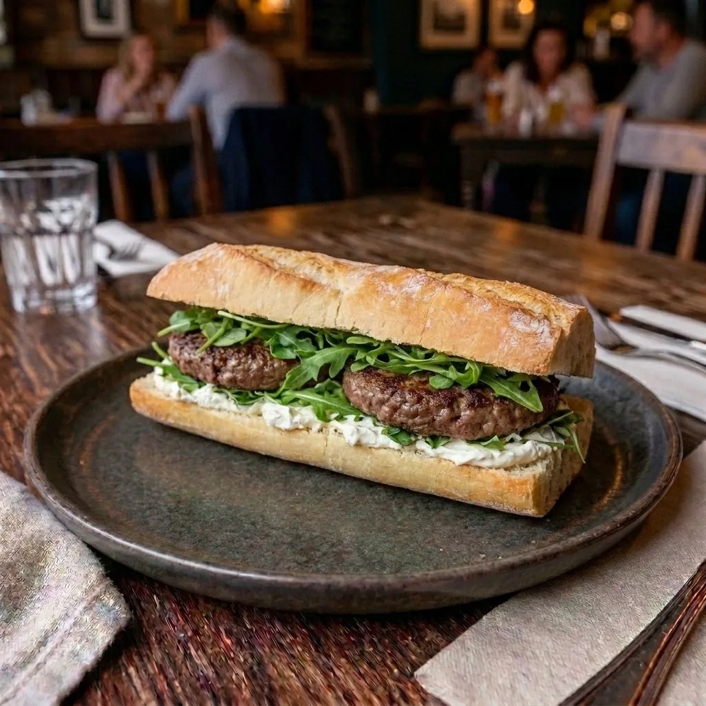 Baguete c/ Hambúrguer Angus VPJ