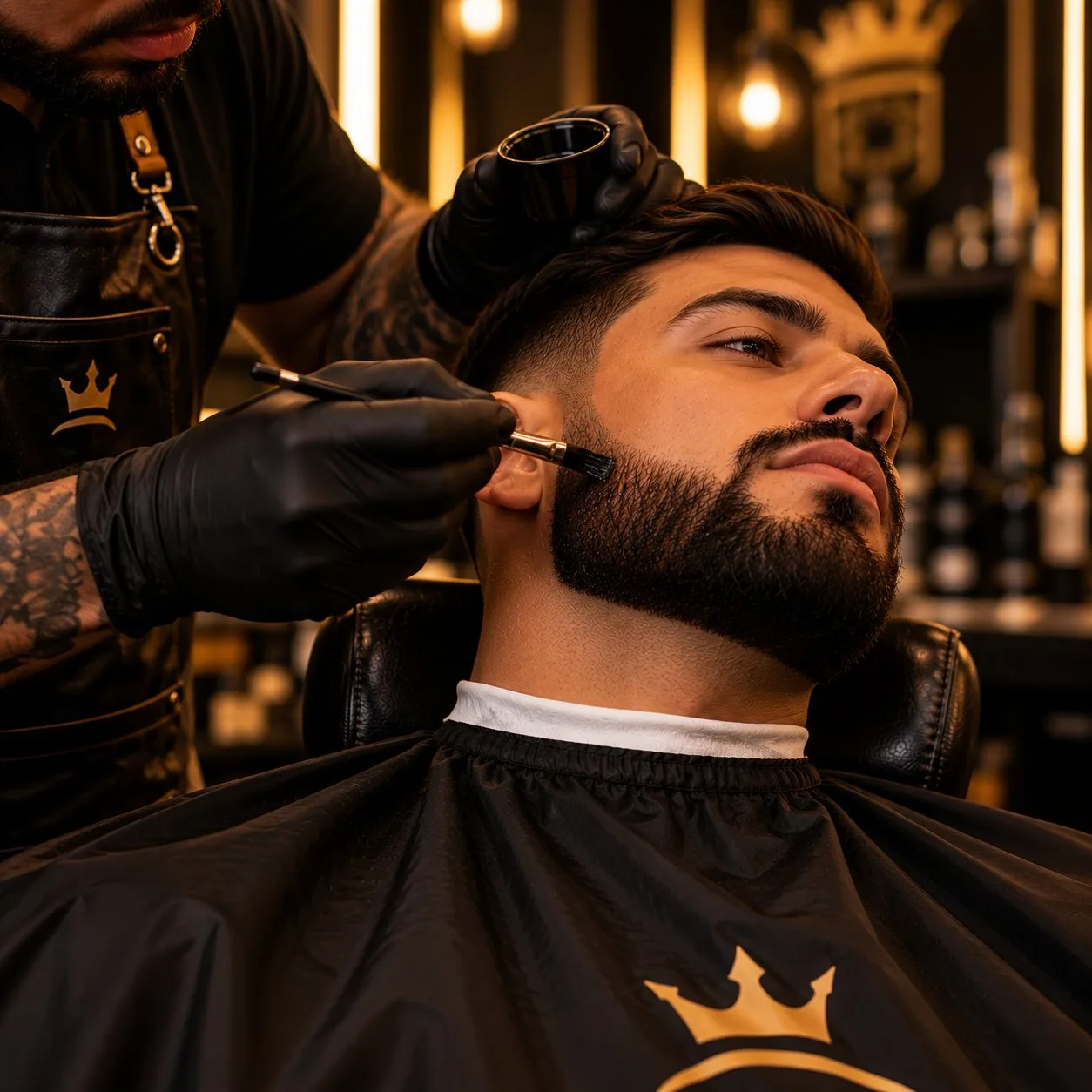 Pigmentação de barba