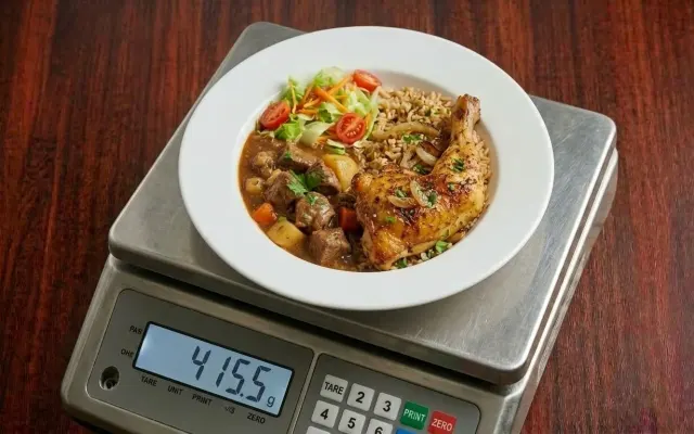 Prato feito no kilo