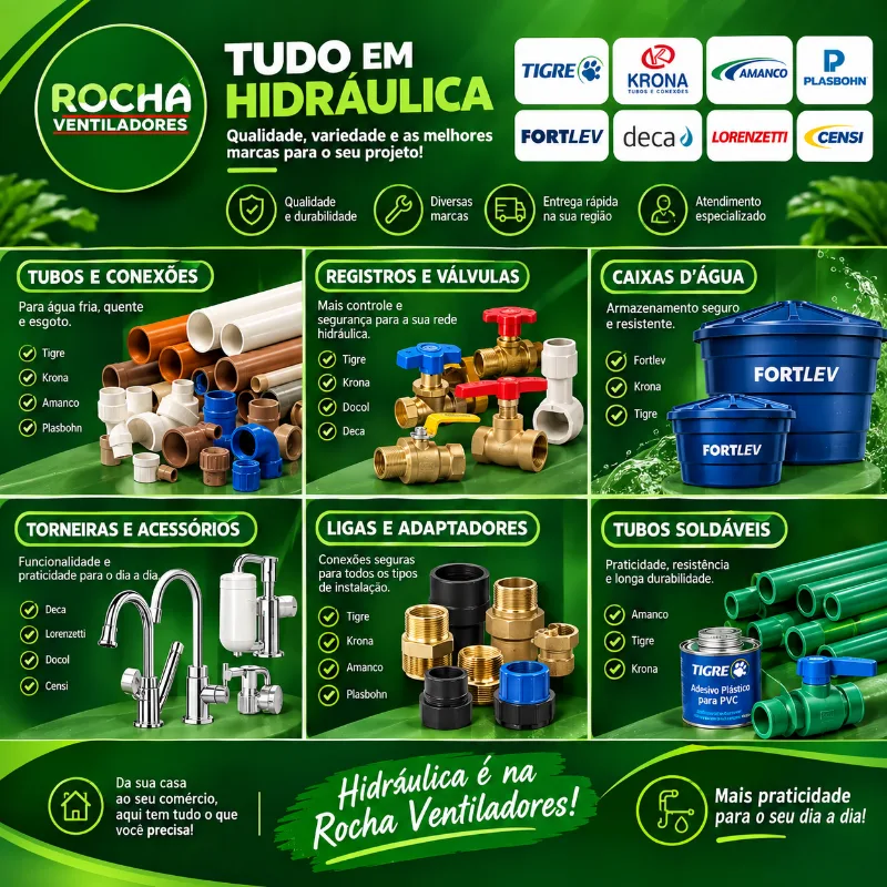 Peças de Hidráulica em Geral