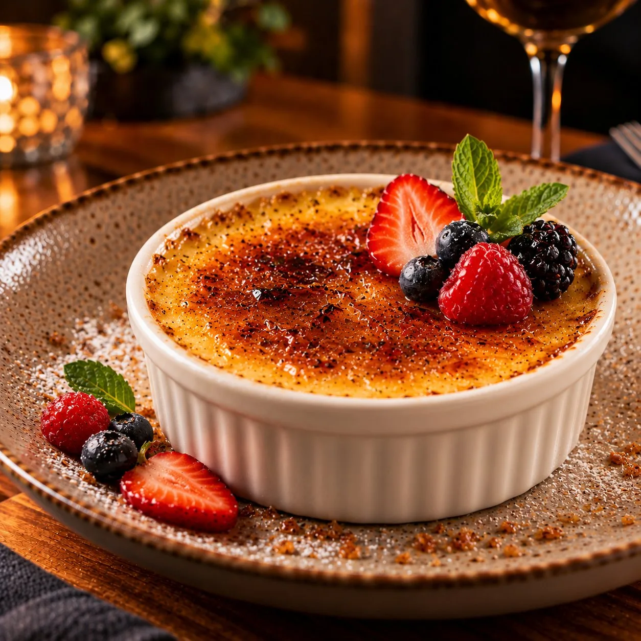 Creme Brûlée de Baunilha