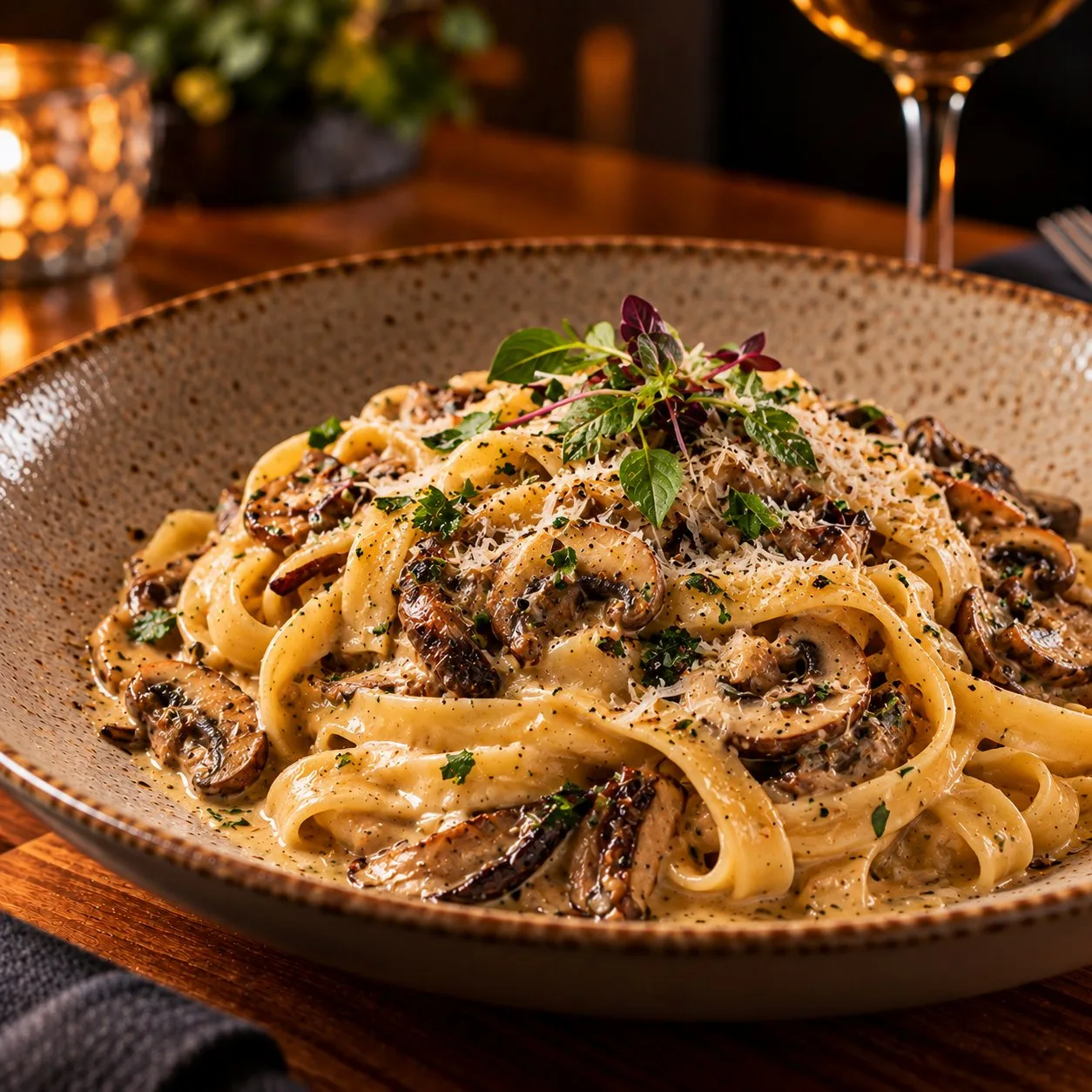 Fettuccine ao Funghi