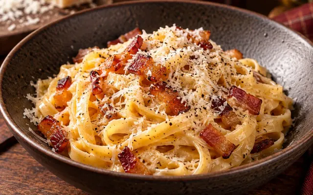 🍝 Fettuccine à Carbonara