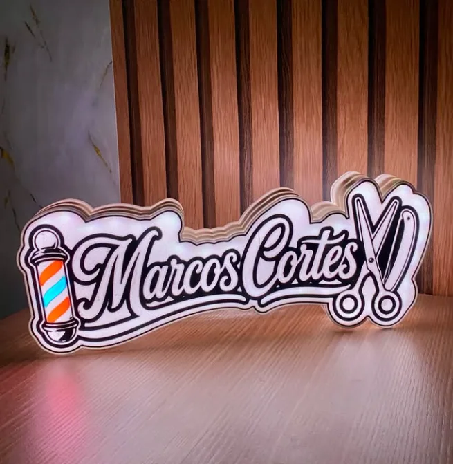Luminária personalizada