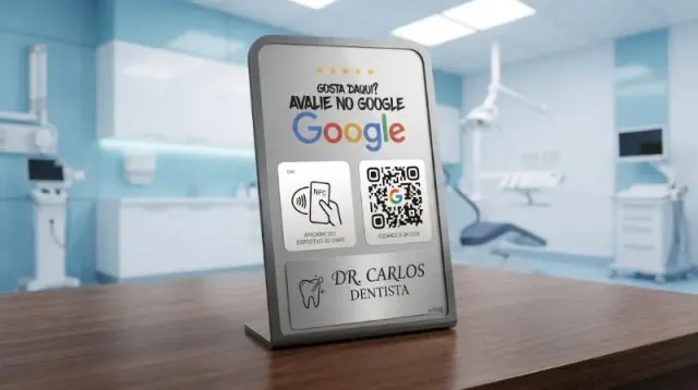 Plaquinhas de avaliação NFC Personalizadas
