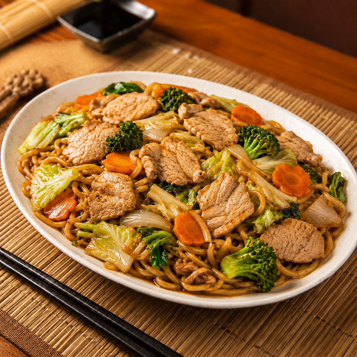 Yakisoba de Frango